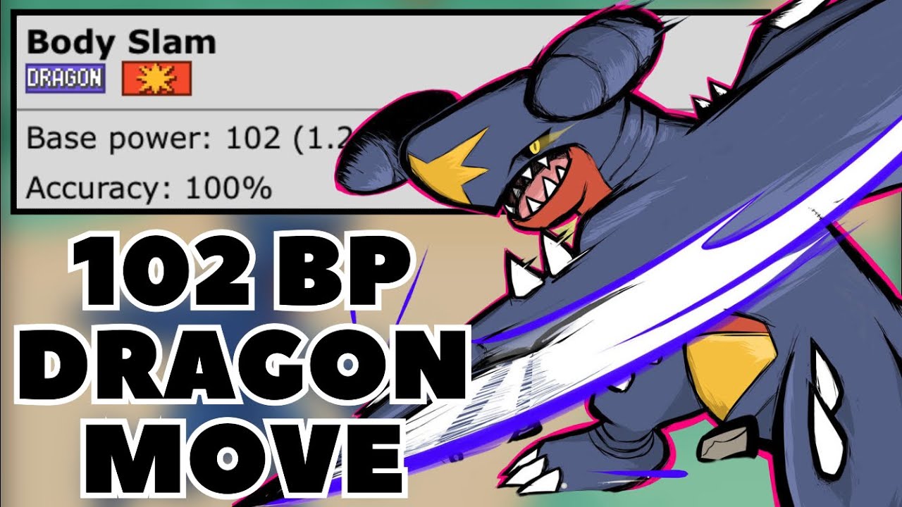 I BUFFED GARCHOMP WITH A 102 BP DRAGON MOVE | Revelationmons