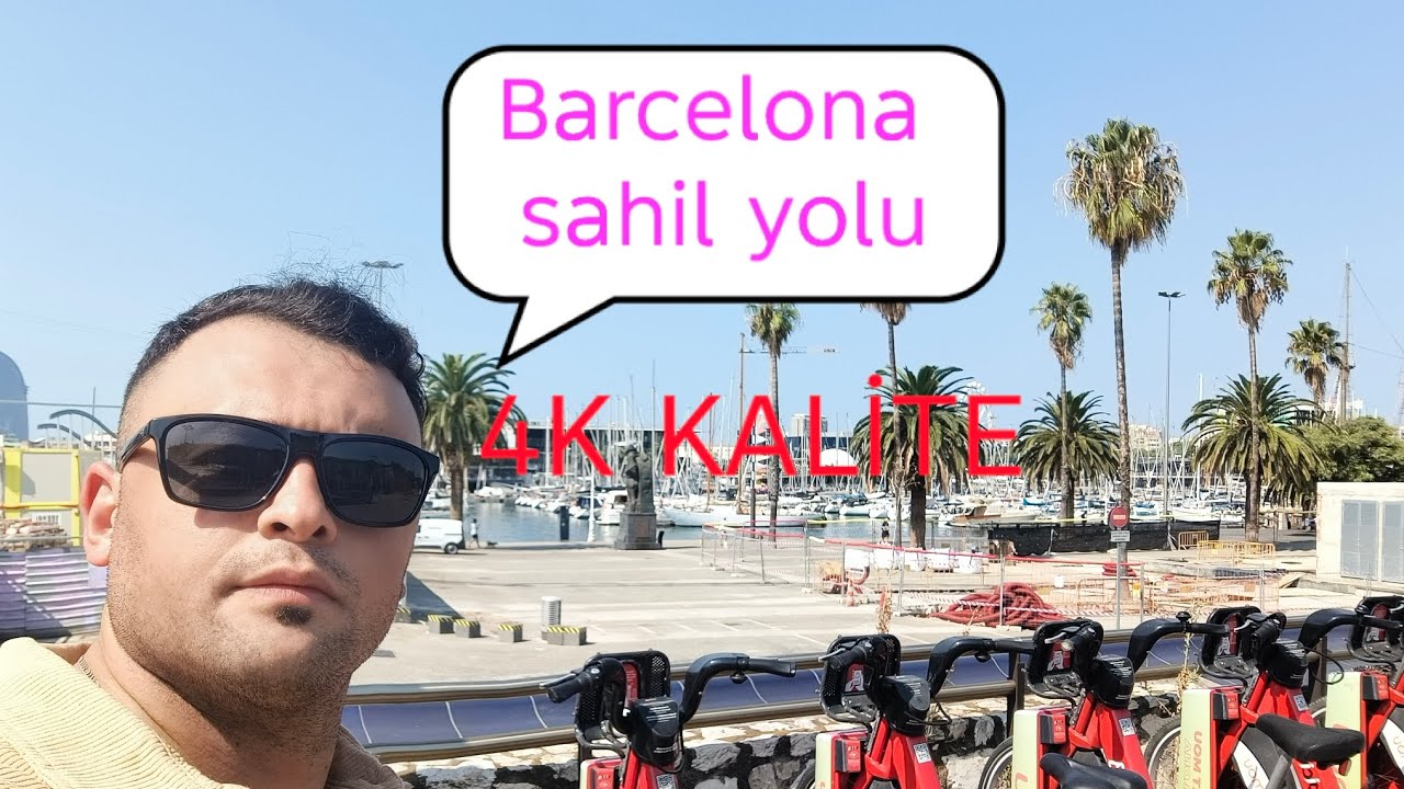 Barcelona sahile giden yolu keşfettim efsane🇪🇸✈️ güzel #beach #avrupa  #barcelona #travel #ispanya 
