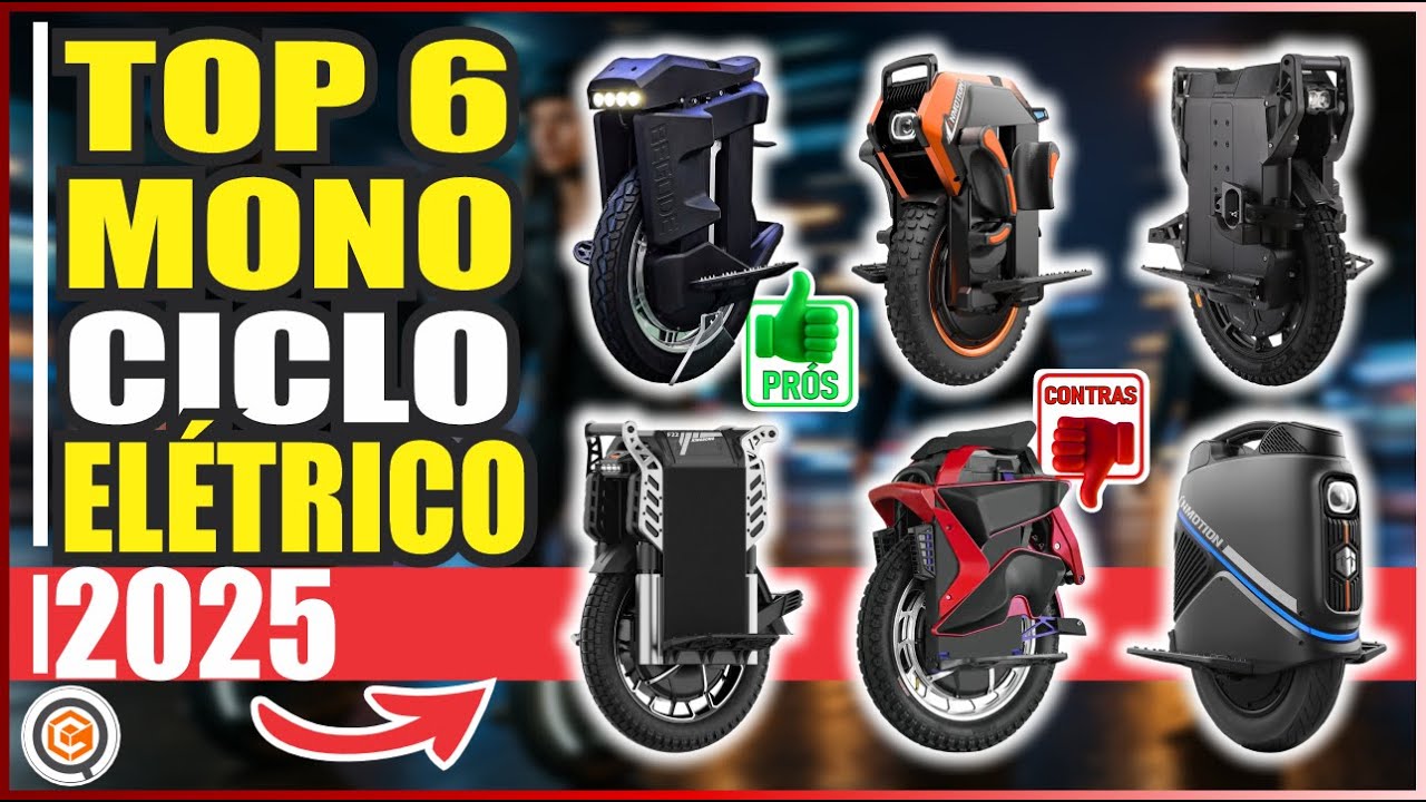 MELHOR MONOCICLO ELÉTRICO de 2025 ⚡ Potência, Autonomia e Mobilidade Urbana com Estilo!
