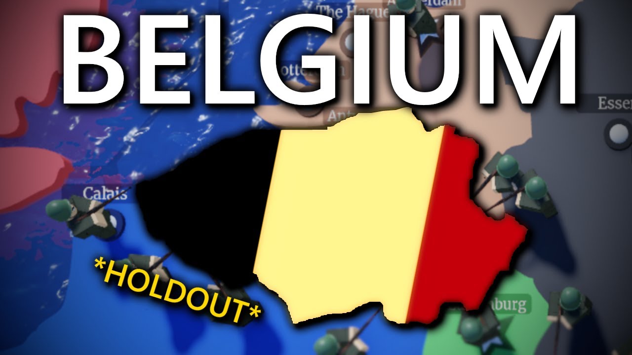 BELGIUM HOLDOUT in Roblox Conquer The World