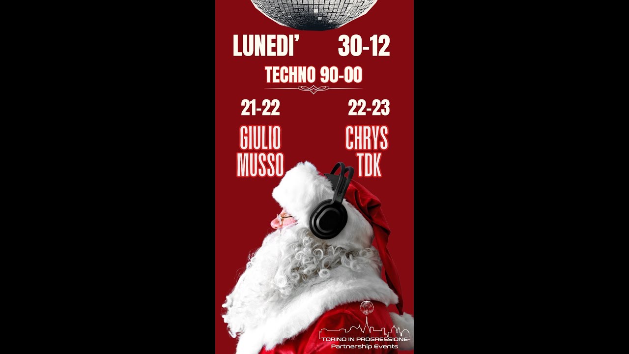 GIULIO MUSSO Live @ Special Christmas Event '24 on Torino In Progressione