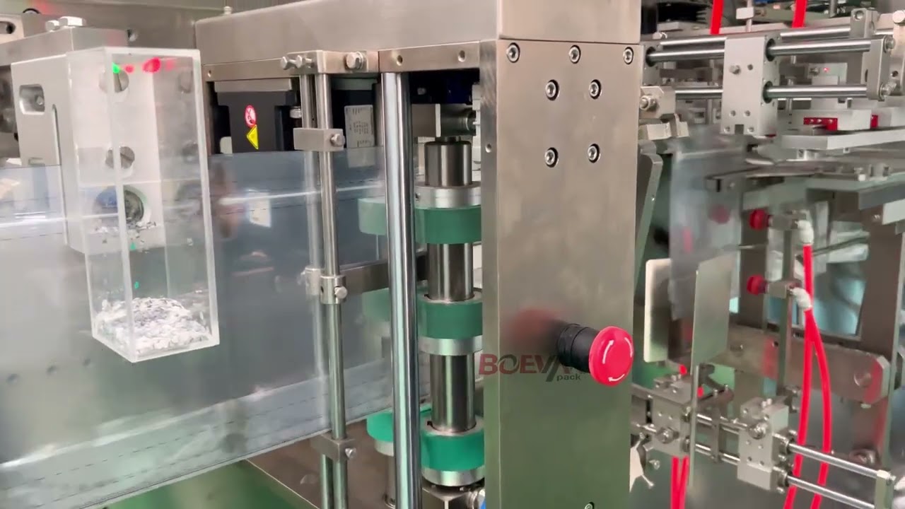 Boevan BHD-180SZ horizontal zipper bag gummy packing machine with Weigher