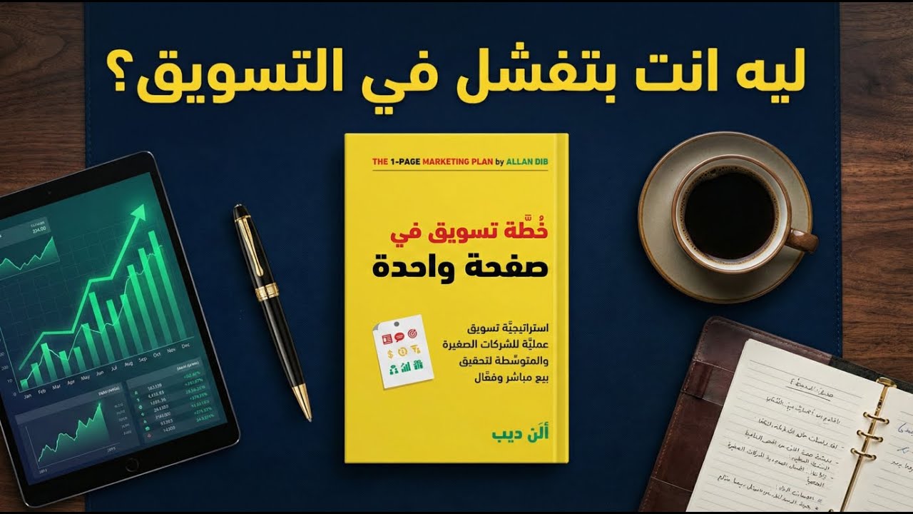 ازاي تزود مبيعاتك بخطة تسويقية من صفحة واحدة؟! (شرح عملي للمبتدئين)
