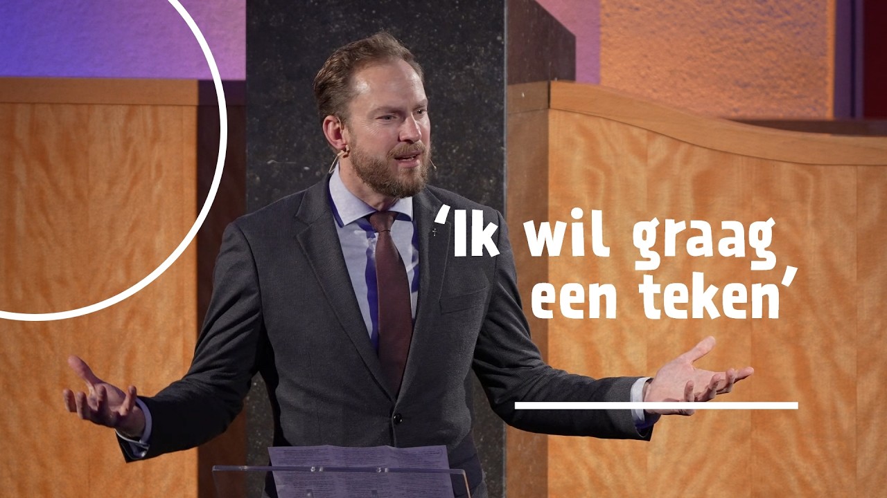 ‘Ik wil graag een teken’ | ds. A.Th. (Anne) van Olst