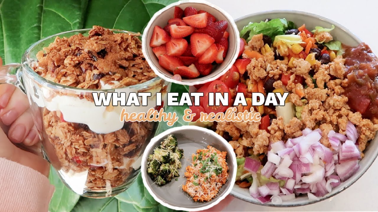 What I Eat in a Day VLOG | realistic & healthy