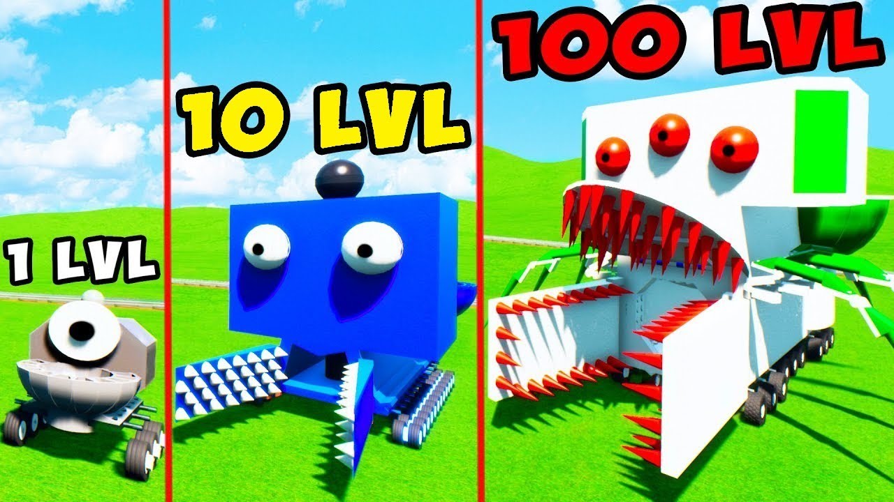 THE EVOLUTION OF THE TOILET  FROM CHERNOBYL IN THE GAME BRICK RIGS! FROM A BABY TO A MONSTER-EATER!