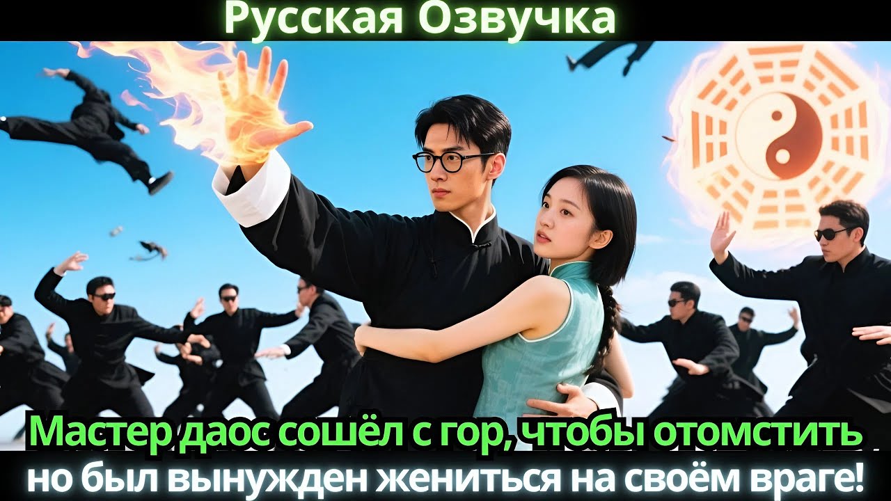 Мастер даос сошёл с гор, чтобы отомстить, но был вынужден жениться на своём враге! #китайские