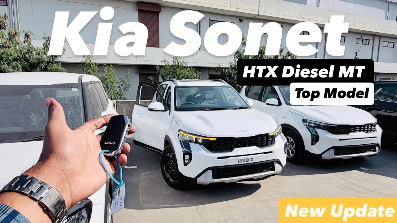 New 2026 Kia Sonet HTX MT Diesel Review @VikasAutoTalks