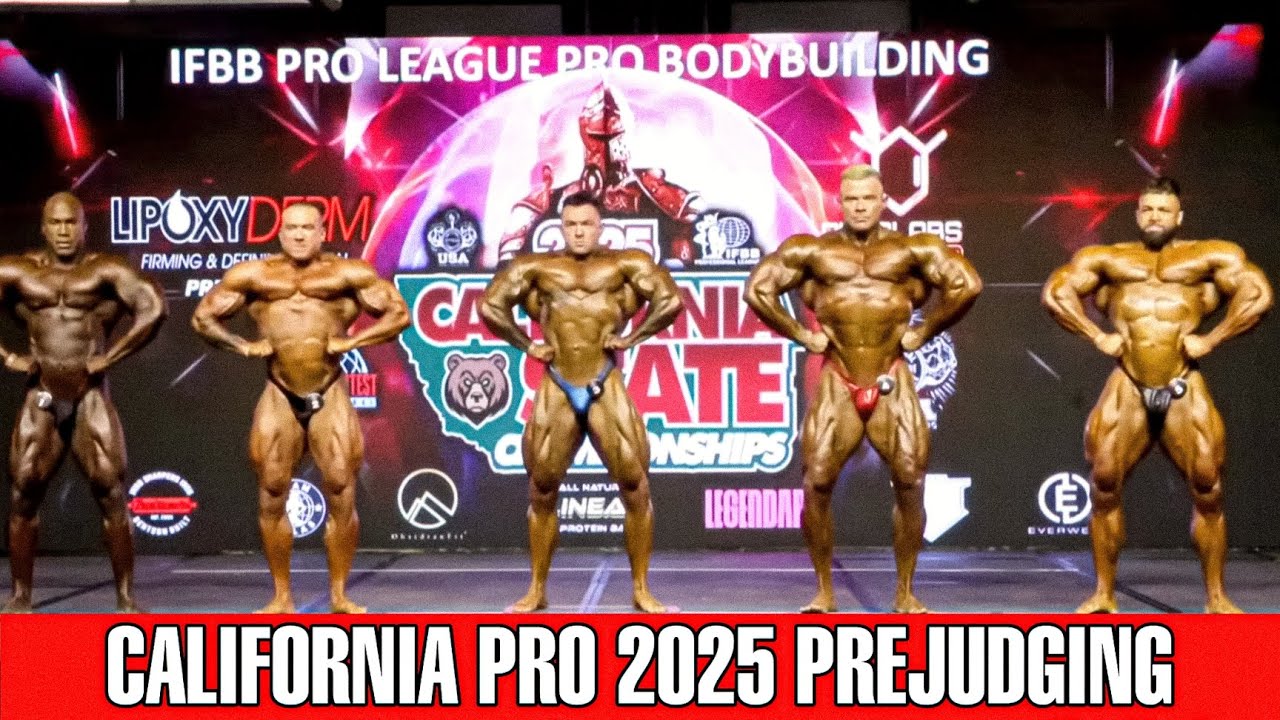 California Pro 2025 - Open Bodybuilding Prejudging