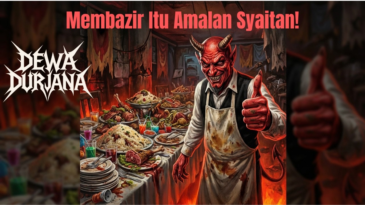 DEWA DURJANA - Membazir Itu Amalan Syaitan! (Lyrics Video)