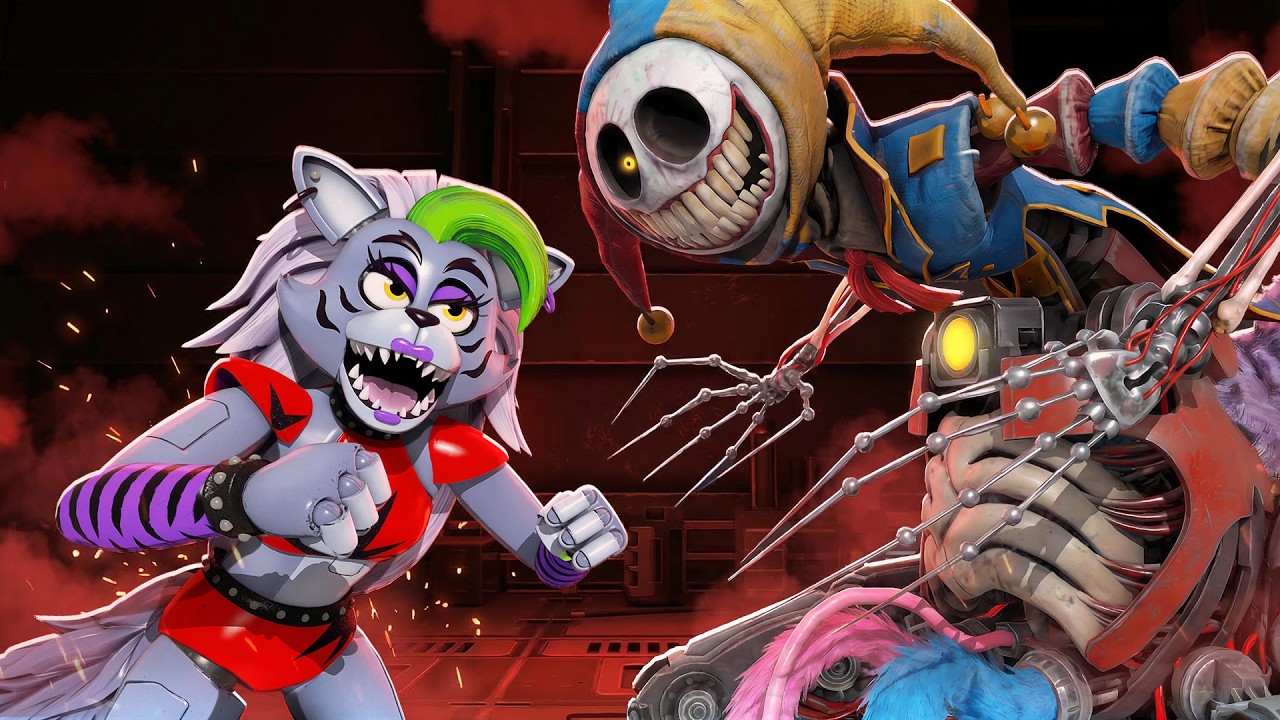 FNAF VS Poppy Playtime Chapter 5 - Ultimate Battle Scene