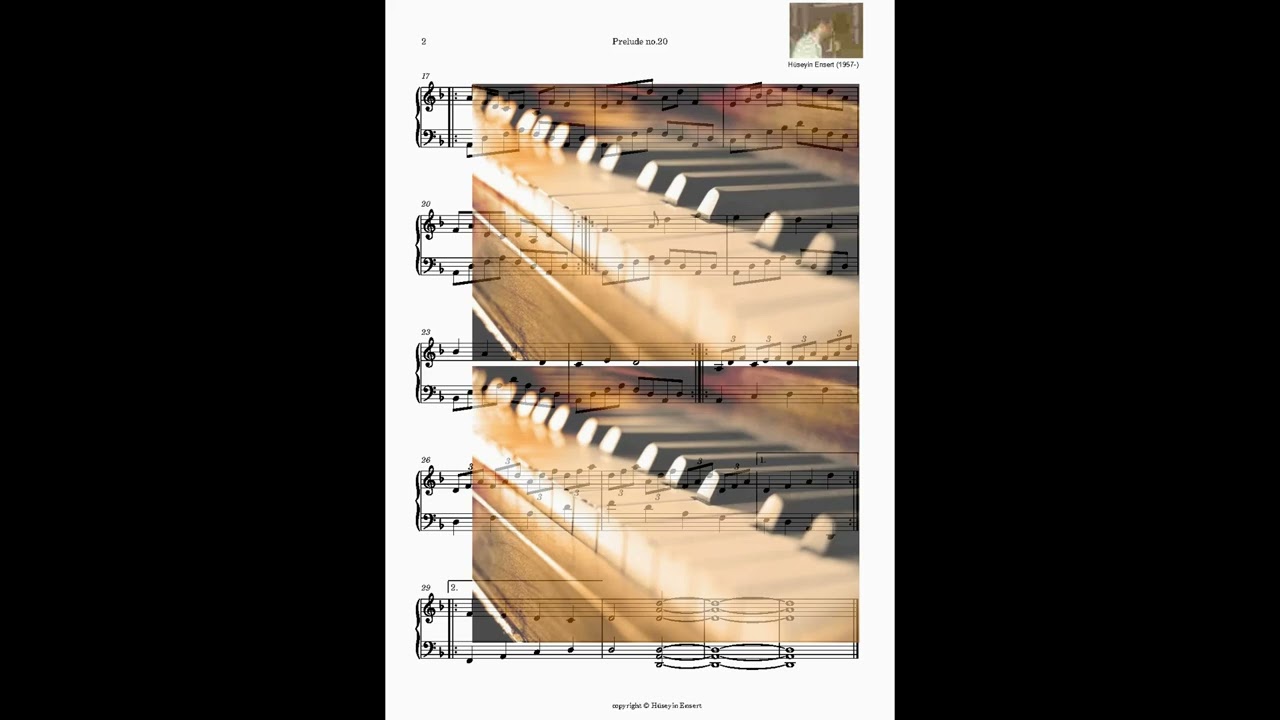 Prelude no.20 - Hüseyin Ensert