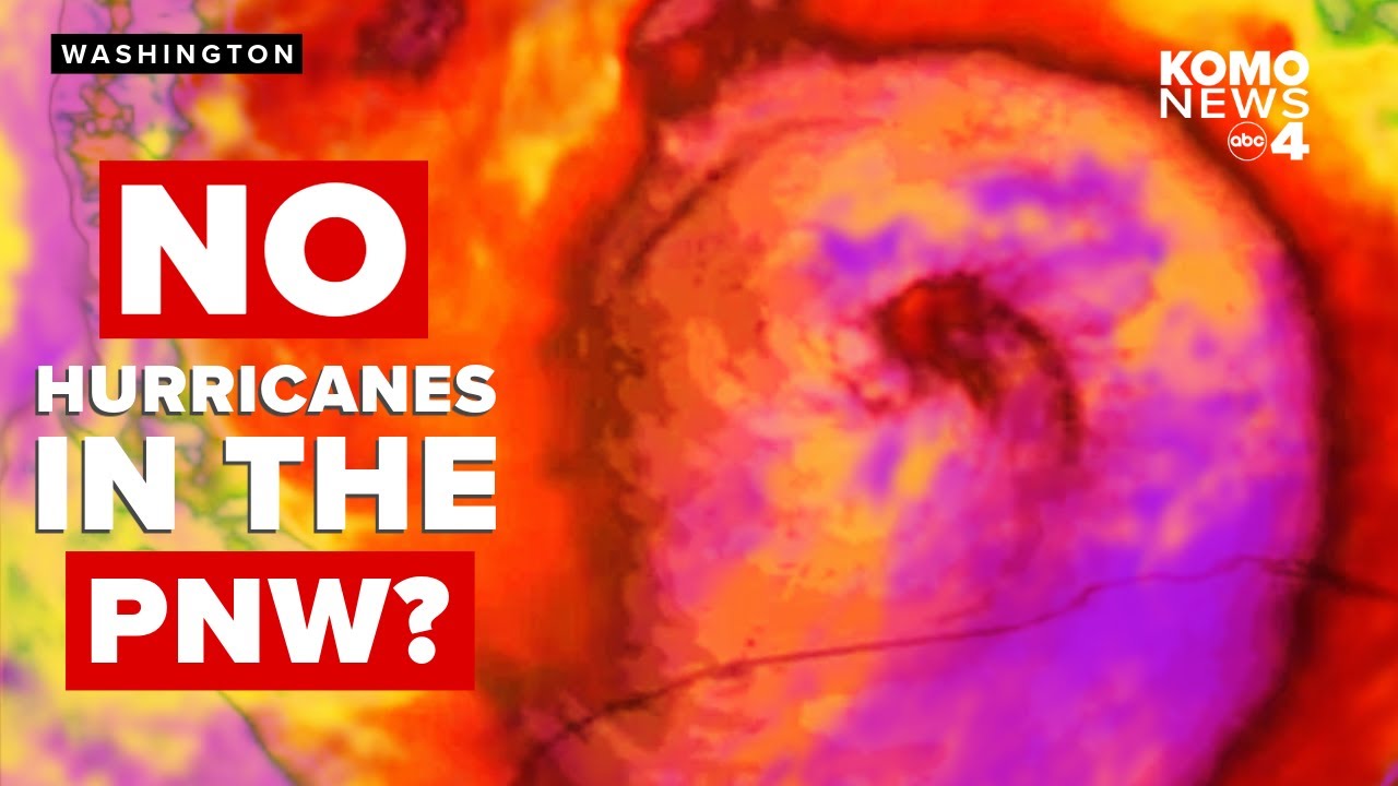 Why hurricanes don't hit the Pacific Northwest