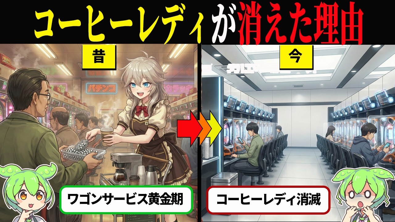 なぜパチンコ店からワゴンサービスは消えたのか？パチンコ業界衰退の裏側