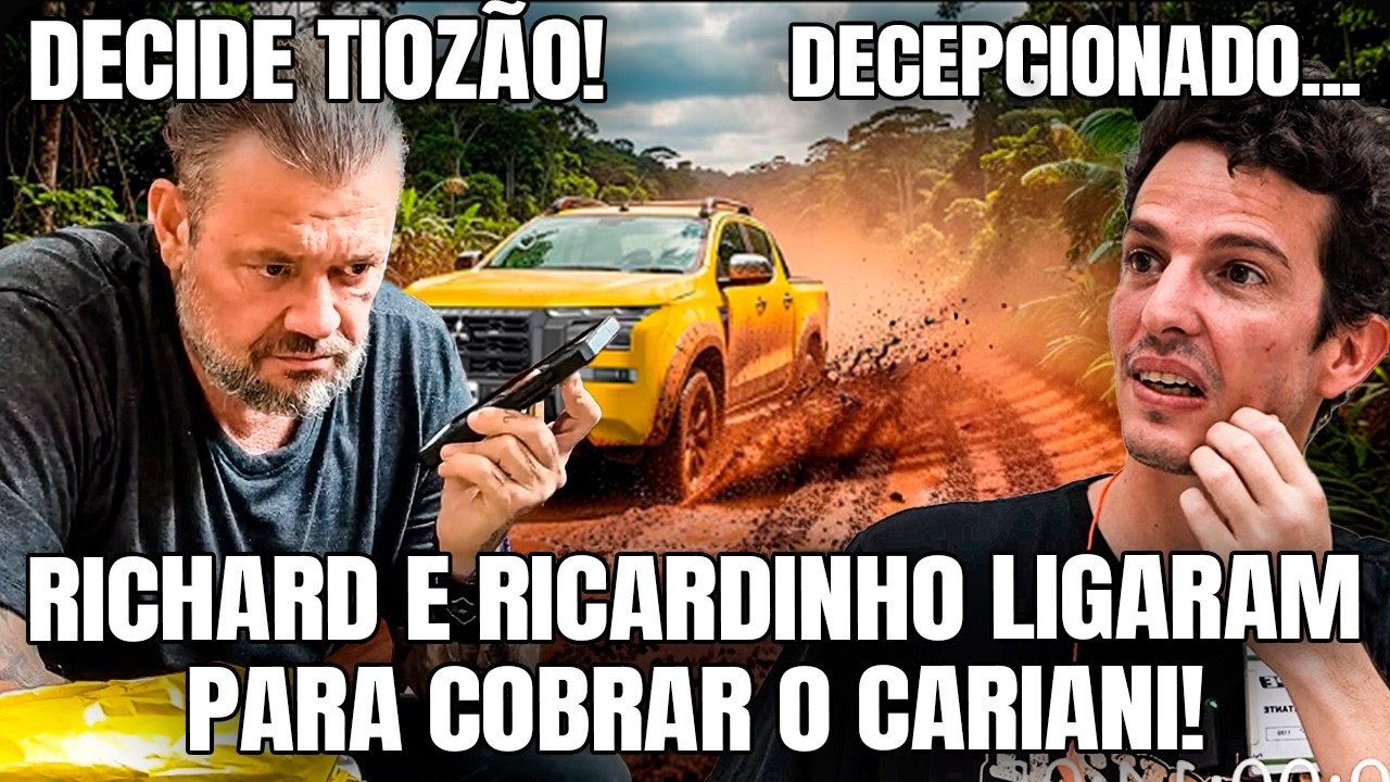 LIGARAM PARA O CARIANI - SER&Aacute; MESMO QUE ELE VAI ARREGAR A TRANSAMAZ&Ocirc;NIA??