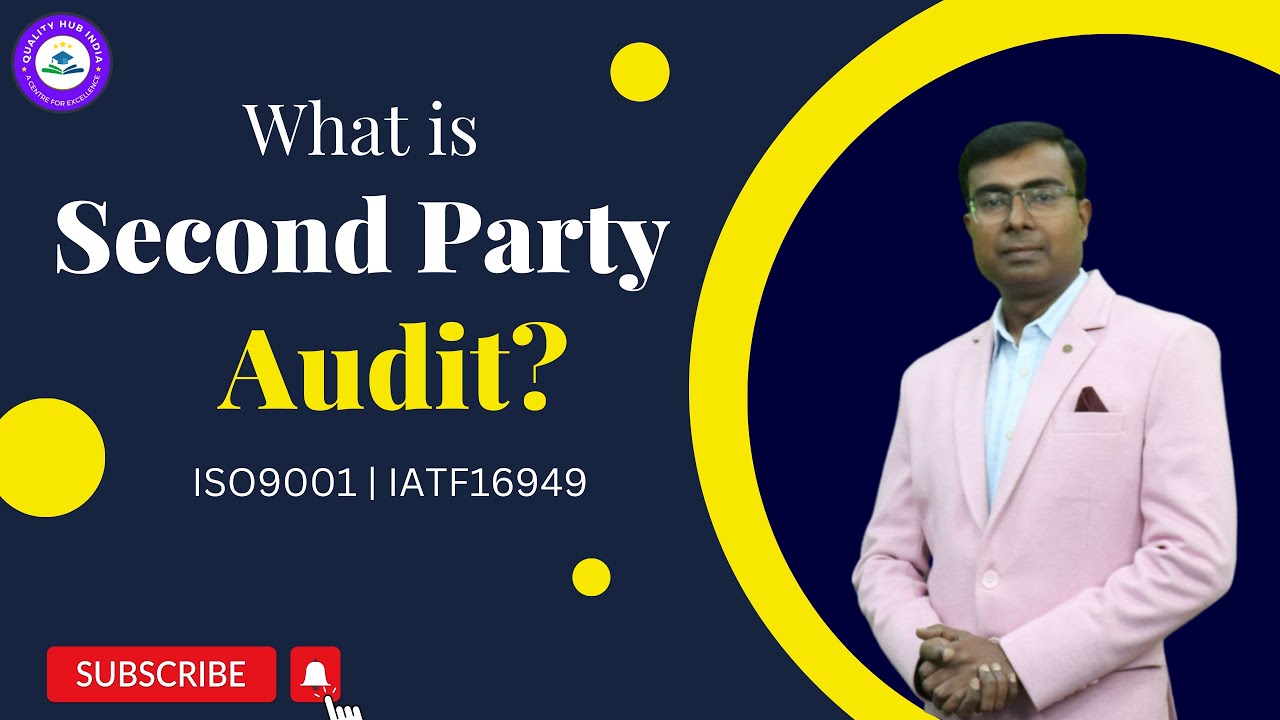 What is a Second Party Audit? | Supplier Audit | Requirement for 'Second Party Auditor' | QMS