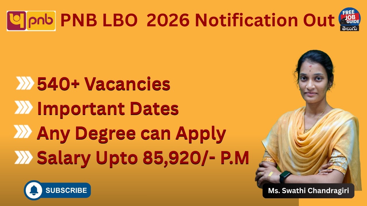 🏆 PNB LBO Recruitment 2026 | 545 Local Bank Officer Jobs | Eligibility, Salary & Exam Pattern