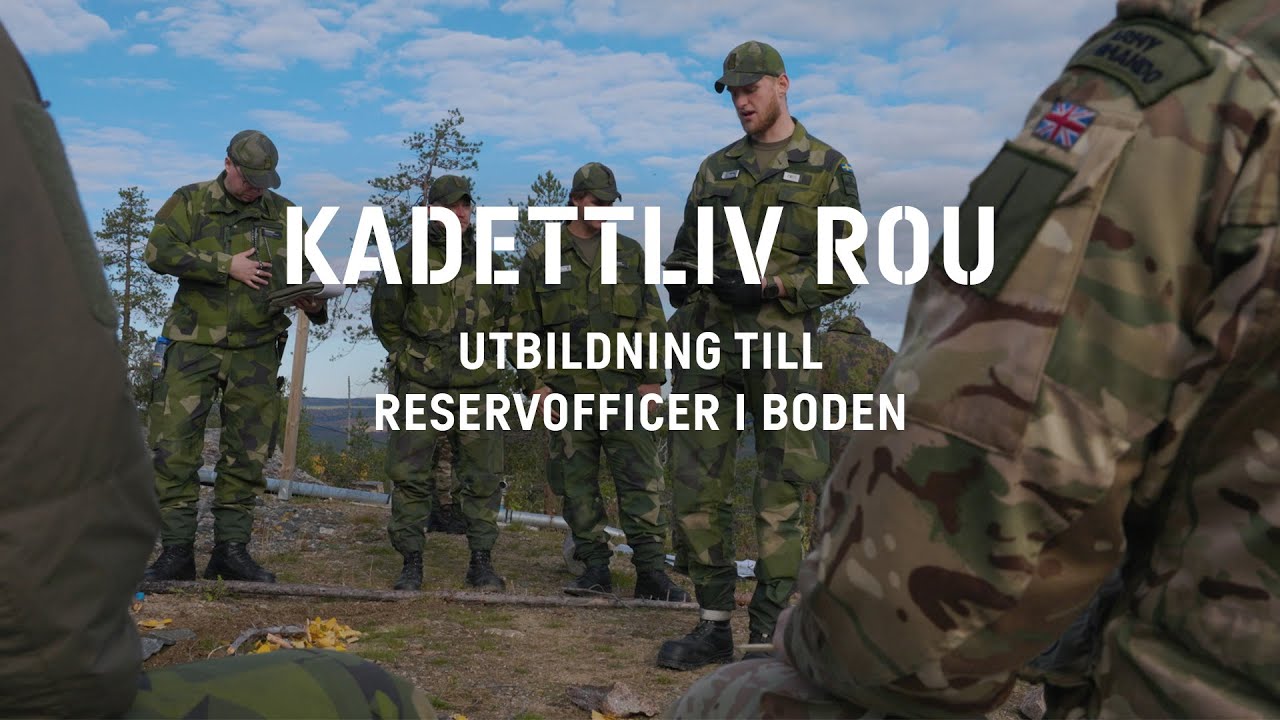 Kadettliv - Reservofficer