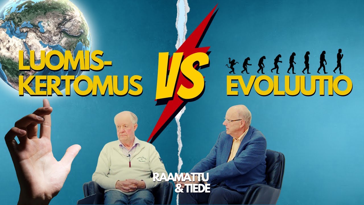 Luomiskertomus vs. evoluutio - Raamattu & Tiede osa 1 - Pekka Reinikainen ja Mikko Tuuliranta
