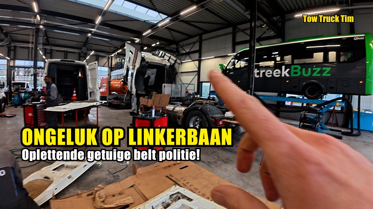 Ongeluk op de linkerbaan #SNELWEG !!