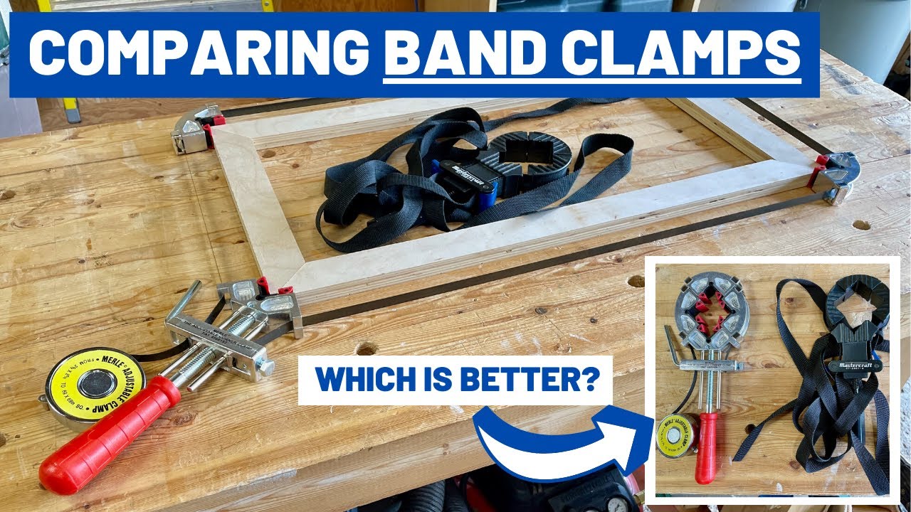 Band Clamps - Comparing MLCS Merle Adjustable Clamp vs. Generic Band Clamp