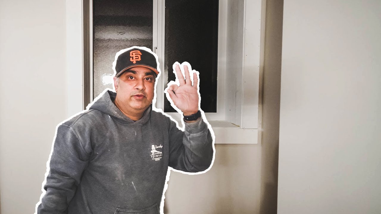 HOW TO CASE A WINDOW WITH TRIM IN ONE PIECE