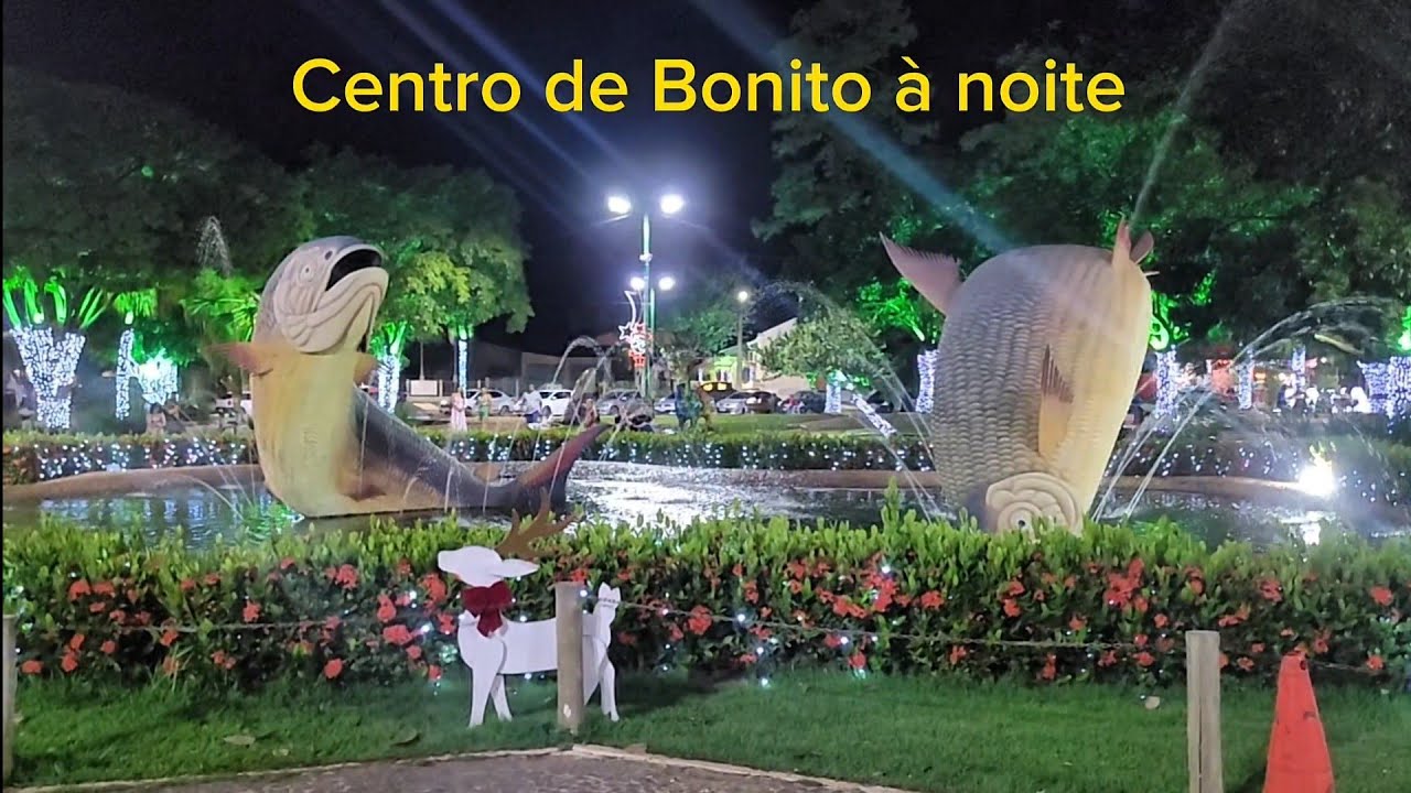 CENTRO DE BONITO À NOITE