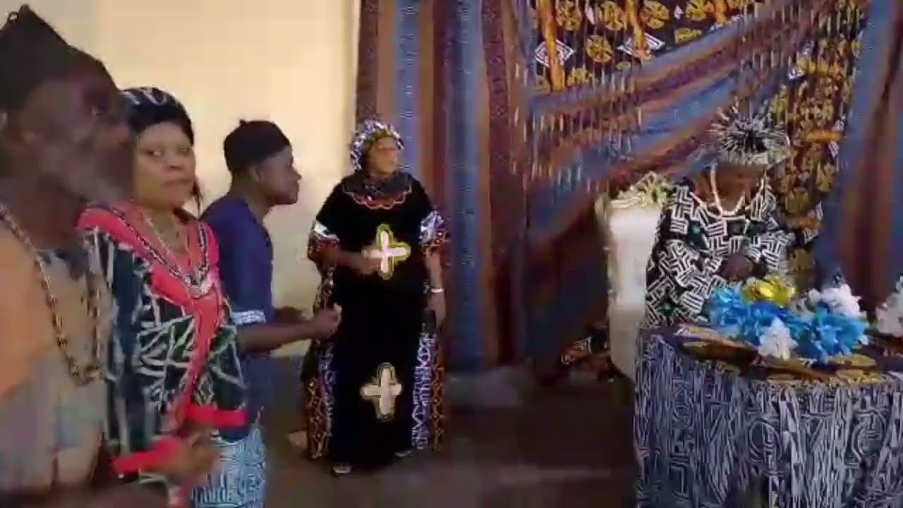 Day Two of his Royal Majesty the Fon of Ndzerem-nyam in Douala. At Shůůfaï kibáŋ's resident. part 33