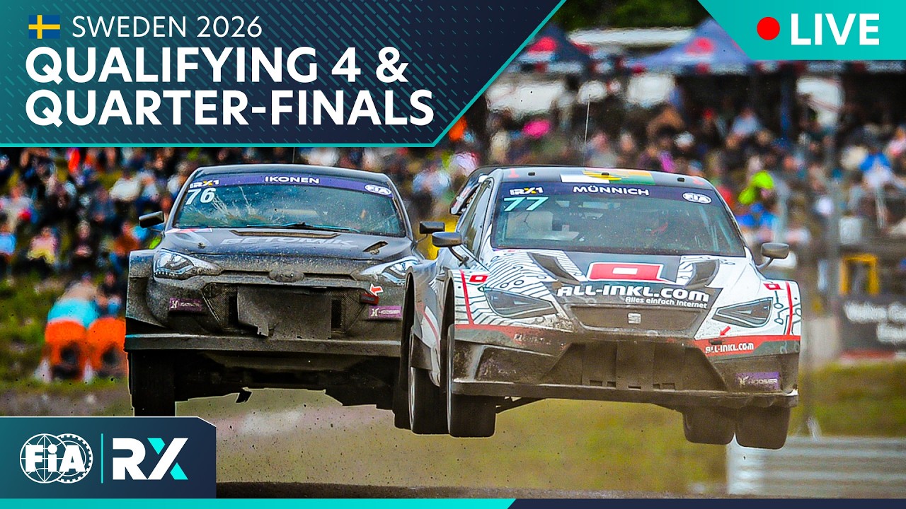 🔴 Qualifying 4 & Quarter-Finals LIVE | Euro RX of Sweden 2026