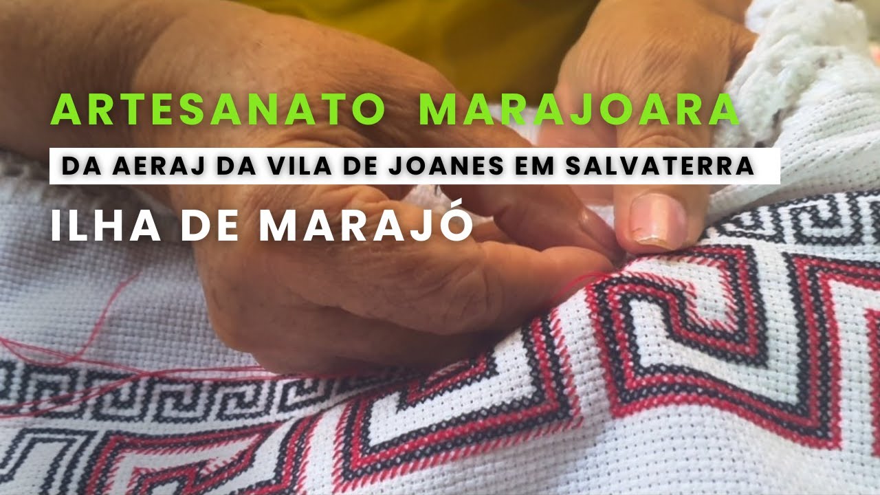 Artesanato Marajoara da AERAJ da Vila de Joanes em Salvaterra | Ilha do Marajó