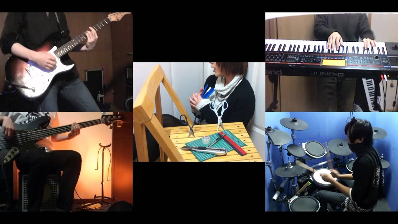 [HD]Nisemonogatari OP [Futakotome] Band cover