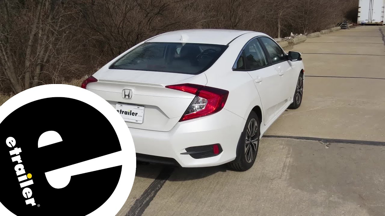 etrailer | 2017 Honda Civic Curt Trailer Hitch Receiver: Complete Installation