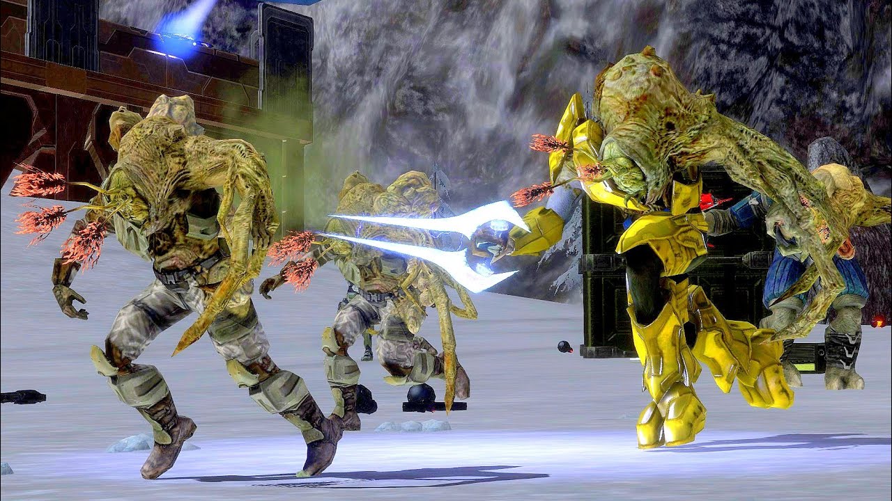 UNSC vs FLOOD - HALO 3 NPC Wars #13