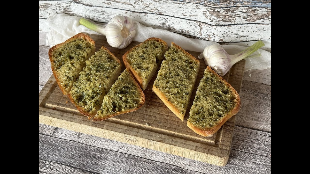 Knoblauchbrot schnell und einfach - Thermomix® TM31® / TM5® / TM6®