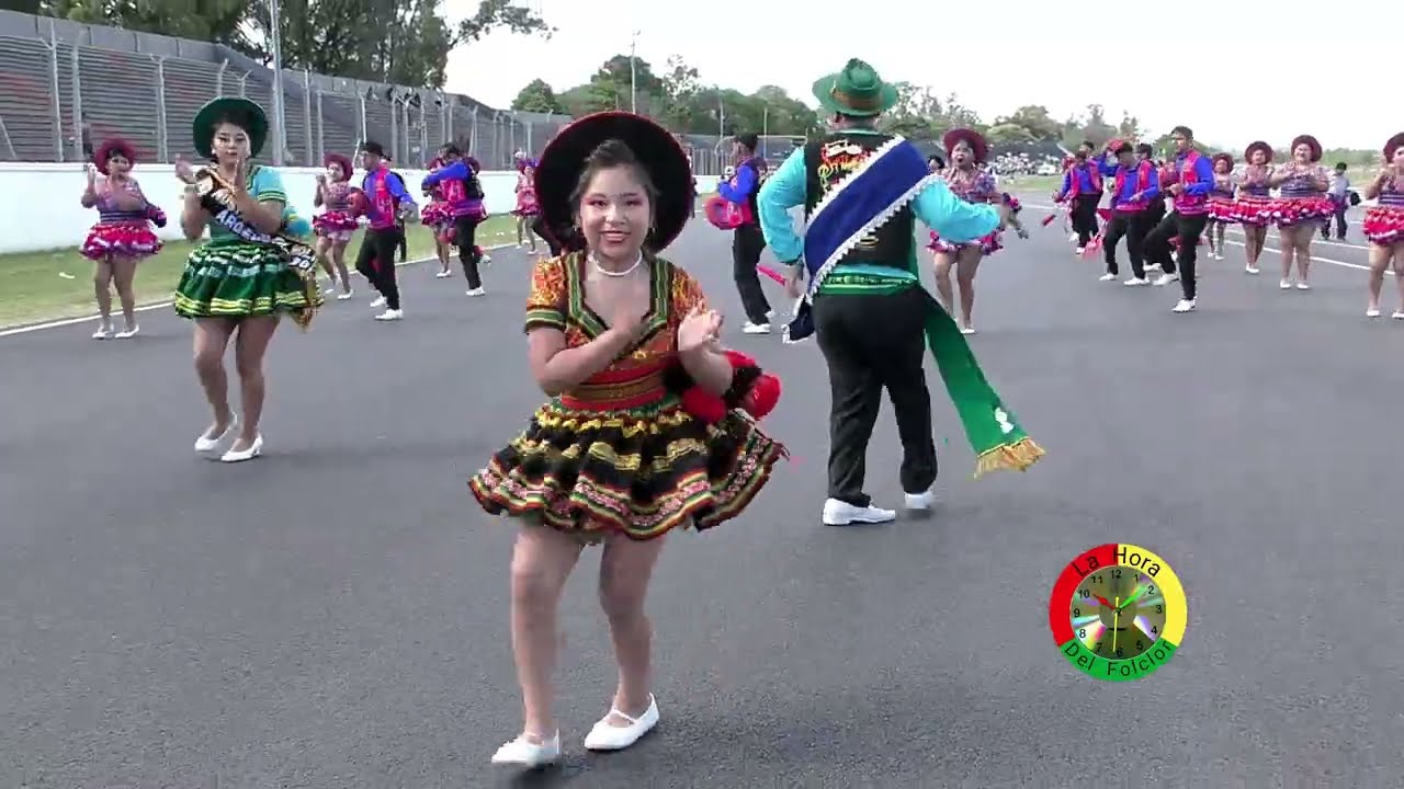 Salay Bolivia desfile de danzas Autódromo de Bs As Argentina 2024