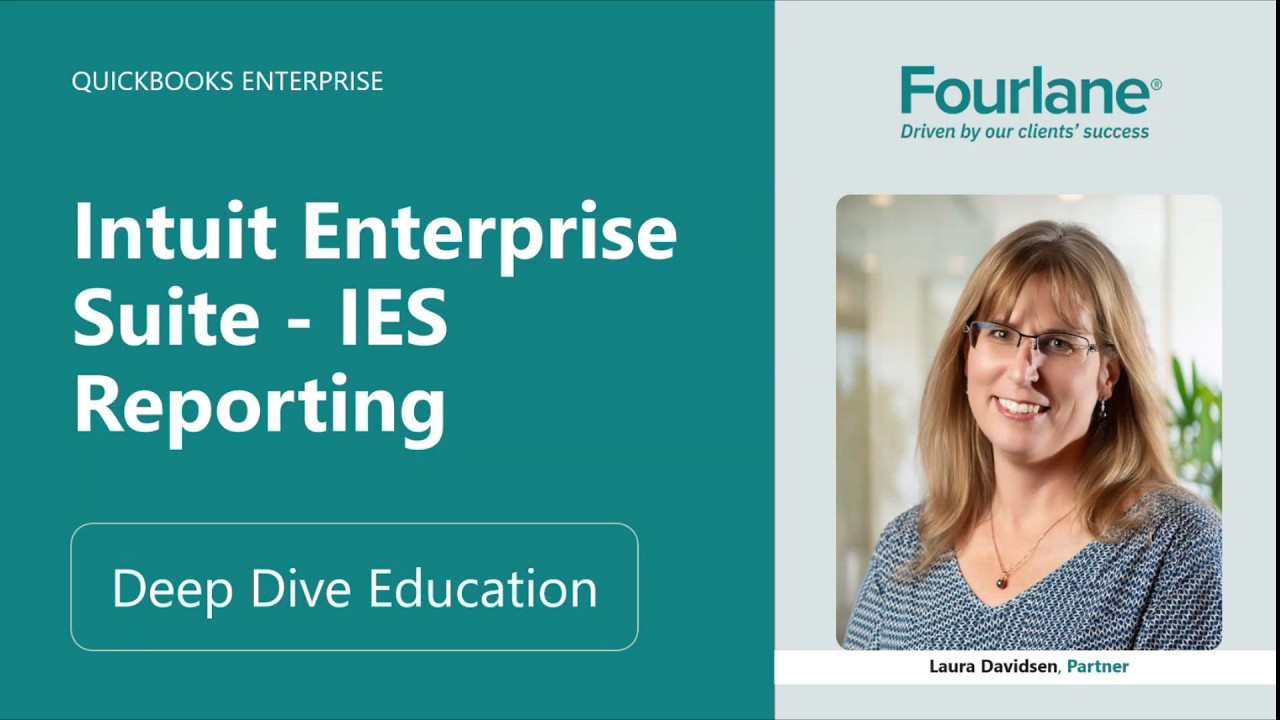 Intuit Enterprise Suite - IES Reporting