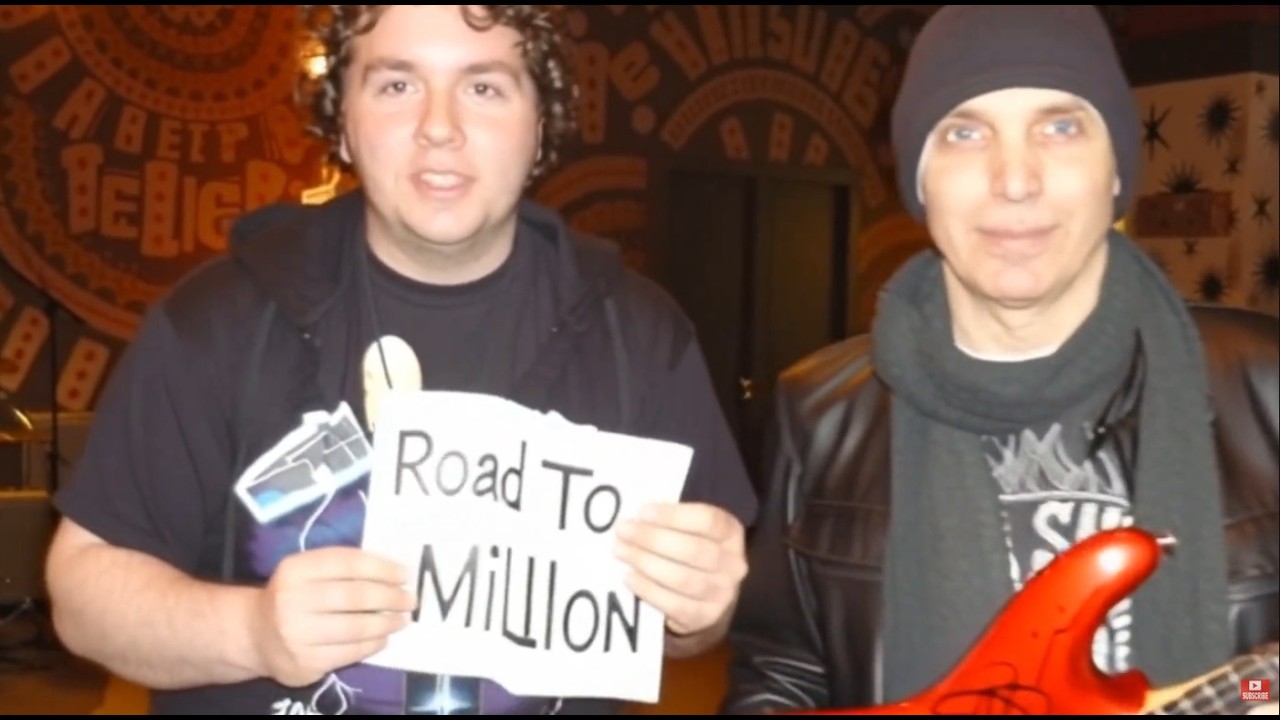 Guitar improvisation with amplitube broken a string  till I reach 1 million subscribers #1175