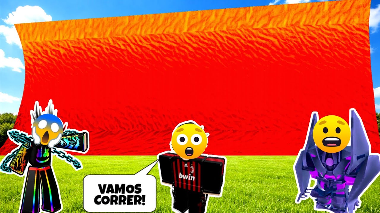 😭Os Meninos Que Foram Pegos Pelo Tsunami - História Roblox 