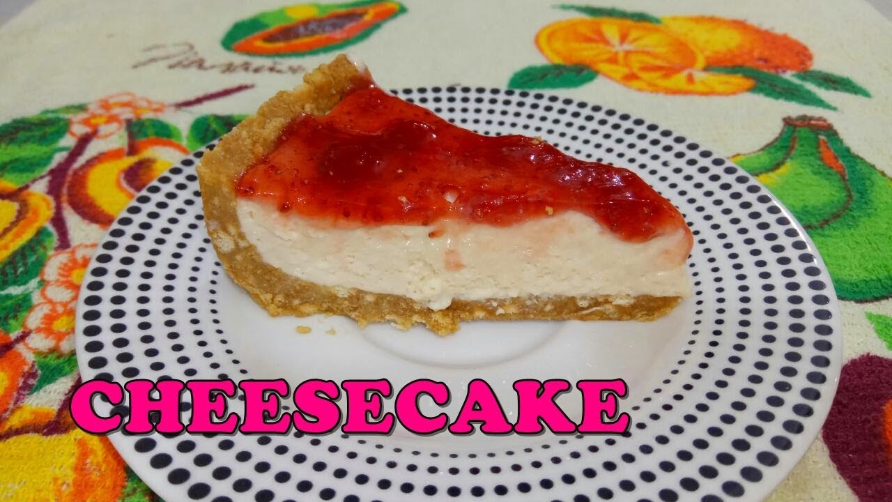 COMO HACER UN DELICIOSO CHEESECAKE SIN GRENETINA