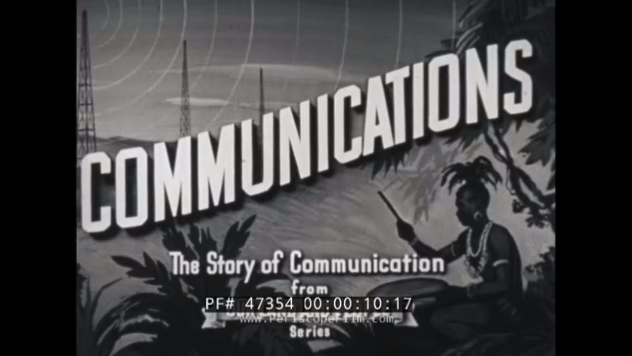 1947 ДОКУМЕНТАЛЬНЫЙ ФИЛЬМ О СВЯЗИ ДЫМОВЫЕ СИГНАЛЫ ДЛЯ ТЕЛЕГРАФА И ТЕЛЕФОНА 47354