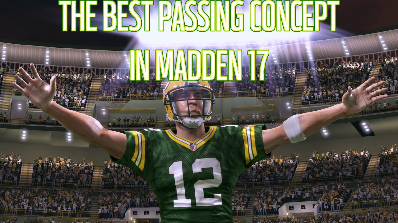 Madden 17 - The BEST Passing Concept in Madden 17 | Slide Concept