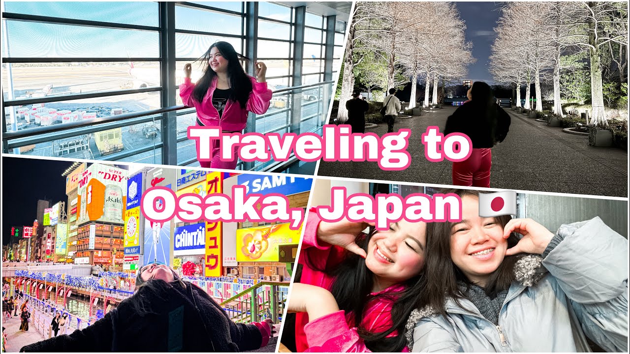 Japan Vlog: Traveling to Osaka + teamLab Botanical Garden 🍃