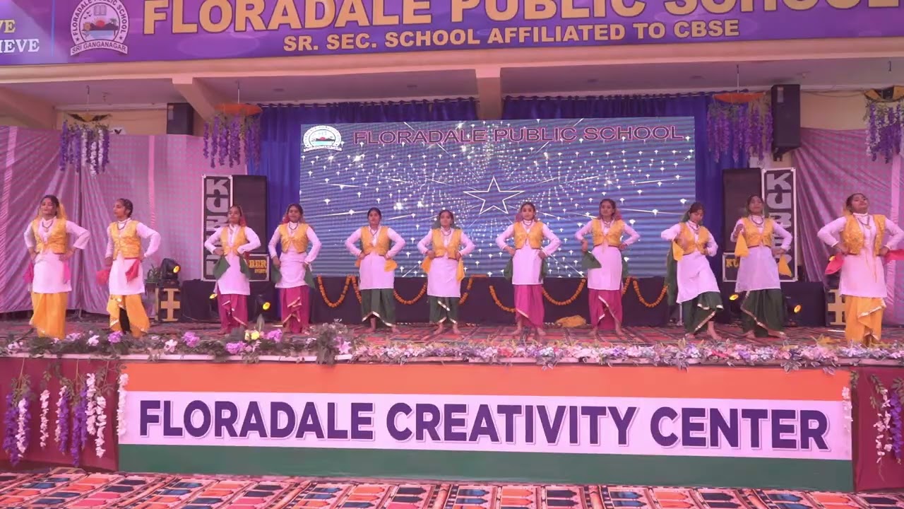 Class 9th Bhangra -Flora Festivity 2026