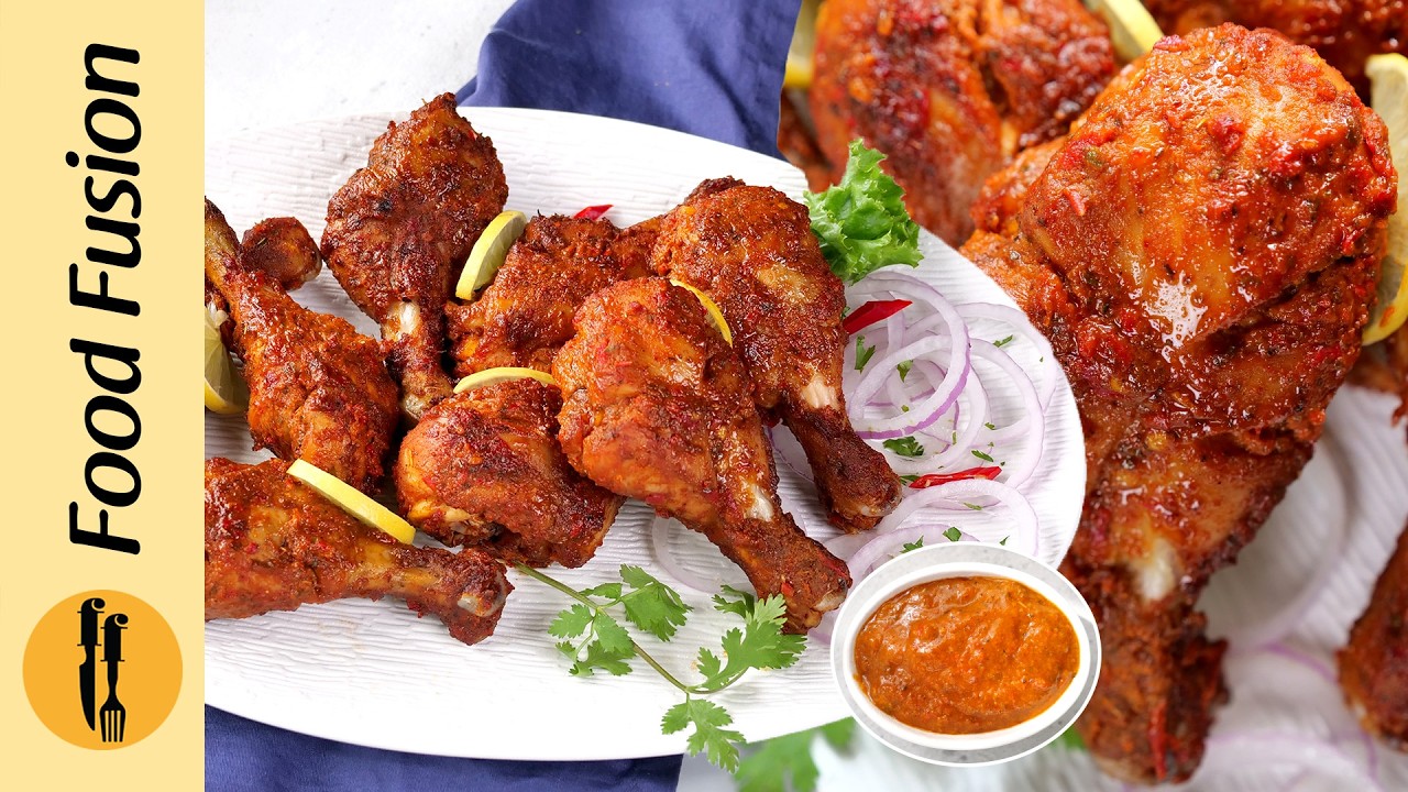 Eid Special Peri Peri Chicken Drumsticks Recipe by Food Fusion