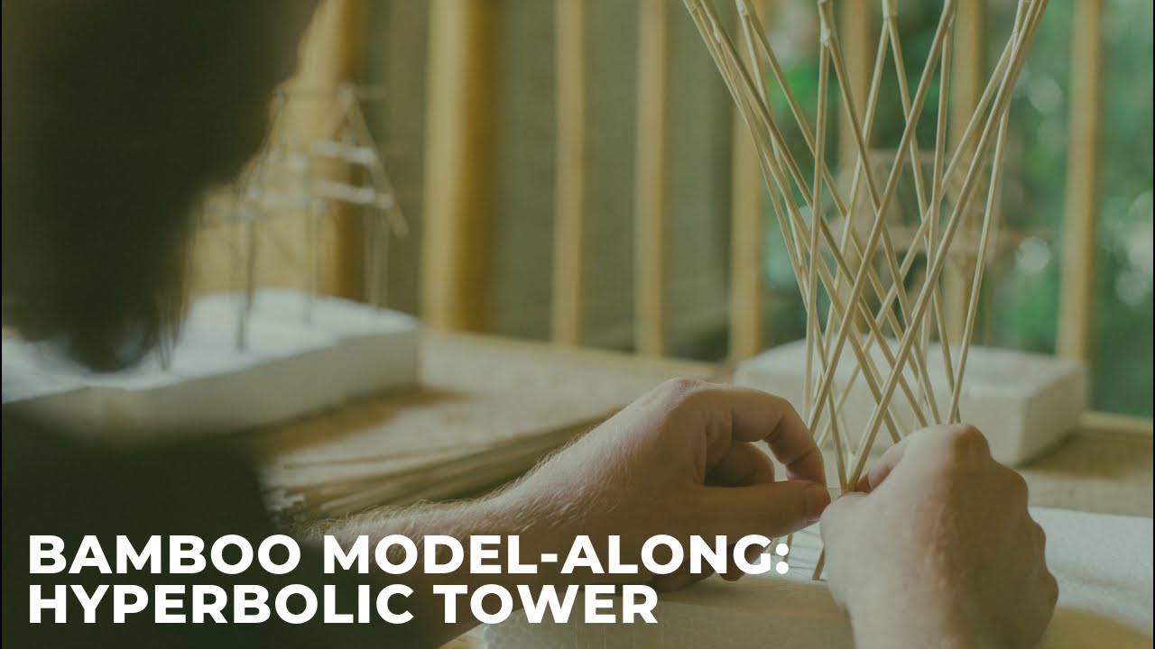 Bamboo Model Along: Hyperbolic Tower