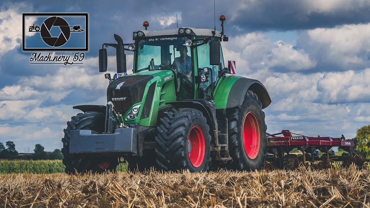 Dechaumage/semi d'engrais vert | Fendt 826 720 | Alpego Terrier