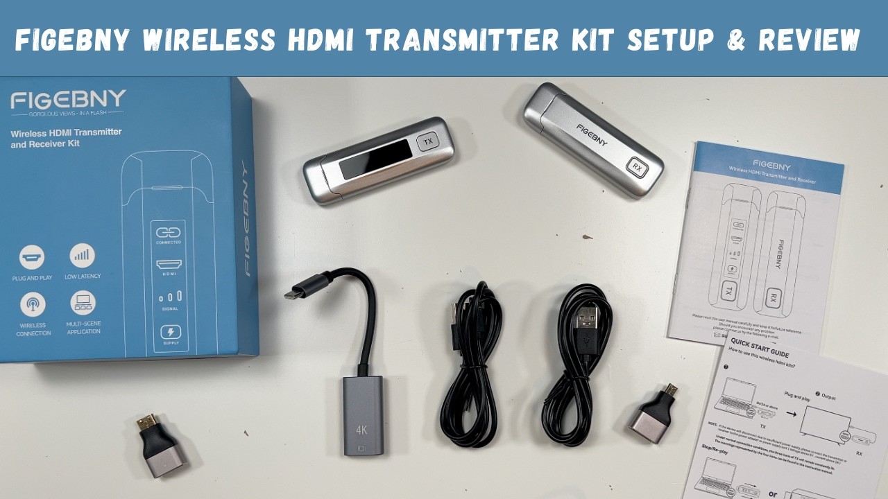 Обзор и настройка комплекта беспроводного HDMI-передатчика FIGEBNY