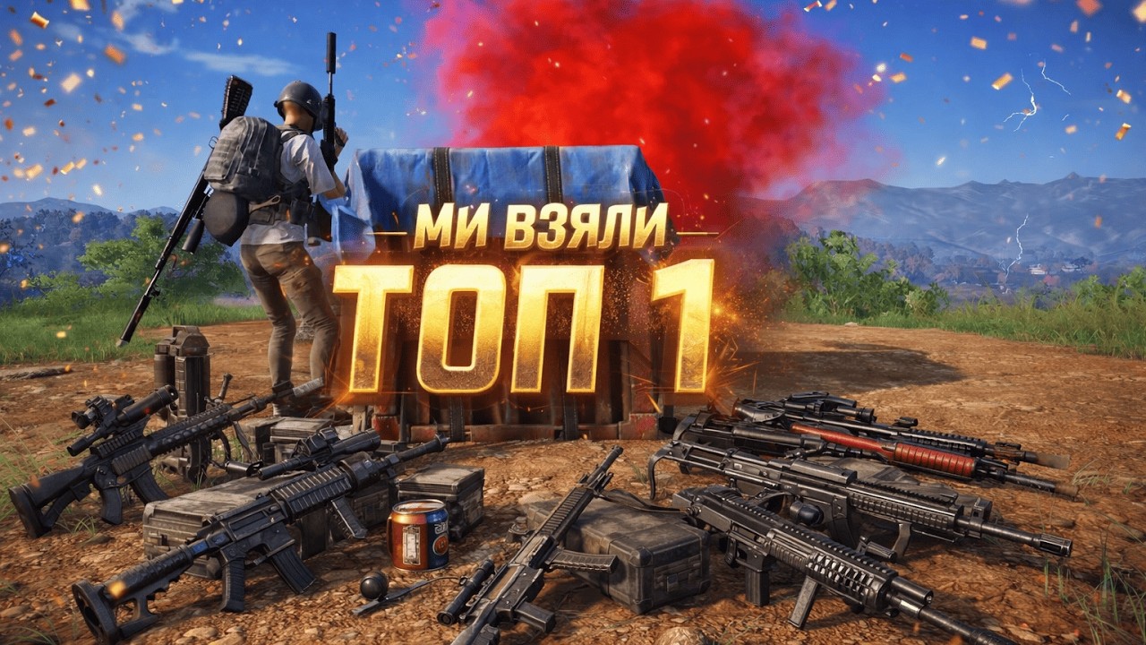 PUBG // Tamdem вчить мене грати. Моя перша катка.