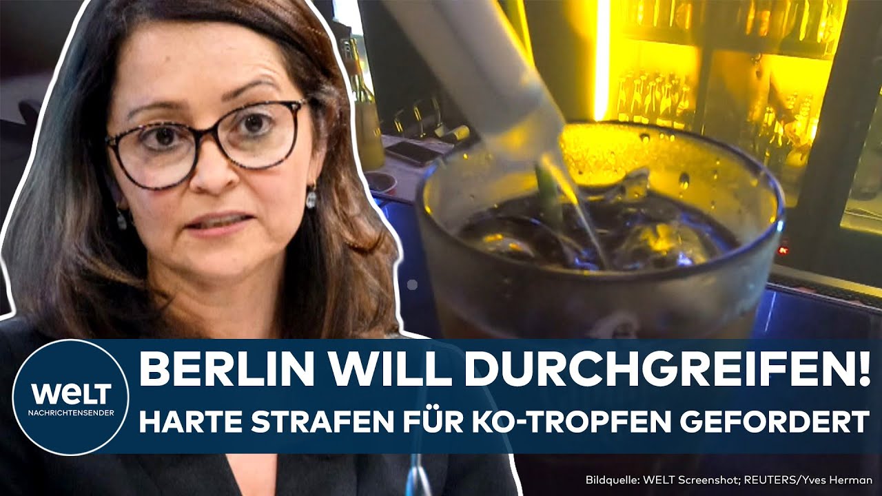 BUNDESRAT: Berlin will durchgreifen! Härtere Strafen für K.o.-Tropfen bei Sexualstraftaten!