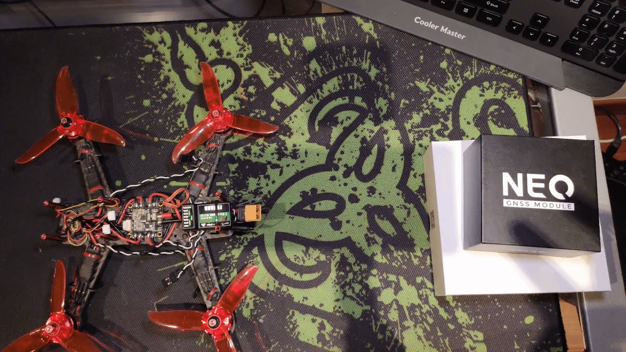CUAV V5 nano & NEO GNSS module with PX4 - Assembly in QAV250 frame